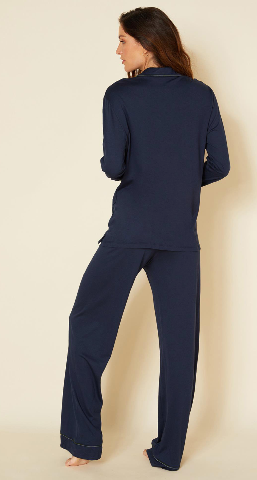 Cosabella Bella Relaxed Long Sleeve Top & Pant AMORE9545