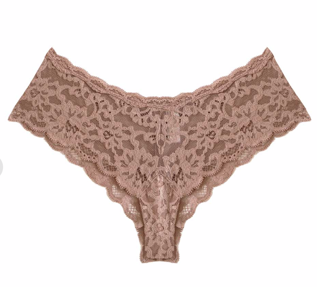 FLEUR DU MAL CHARLOTTE CHEEKINI TAN PY0157