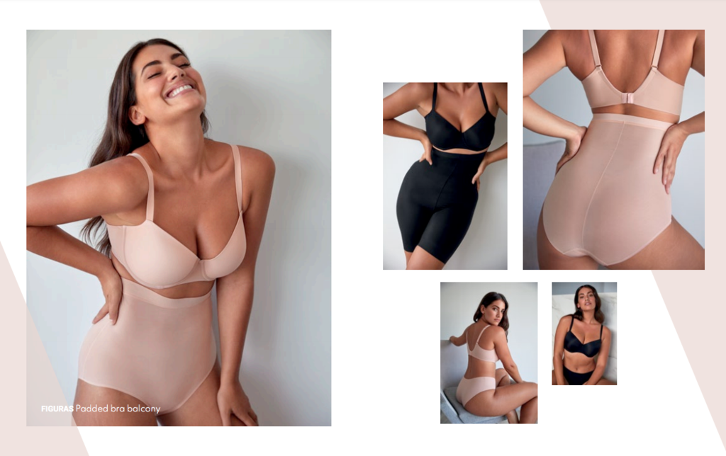 PrimaDonna Figuras Lined T-Shirt Bra Powder Rose 0263250 B-H CUP