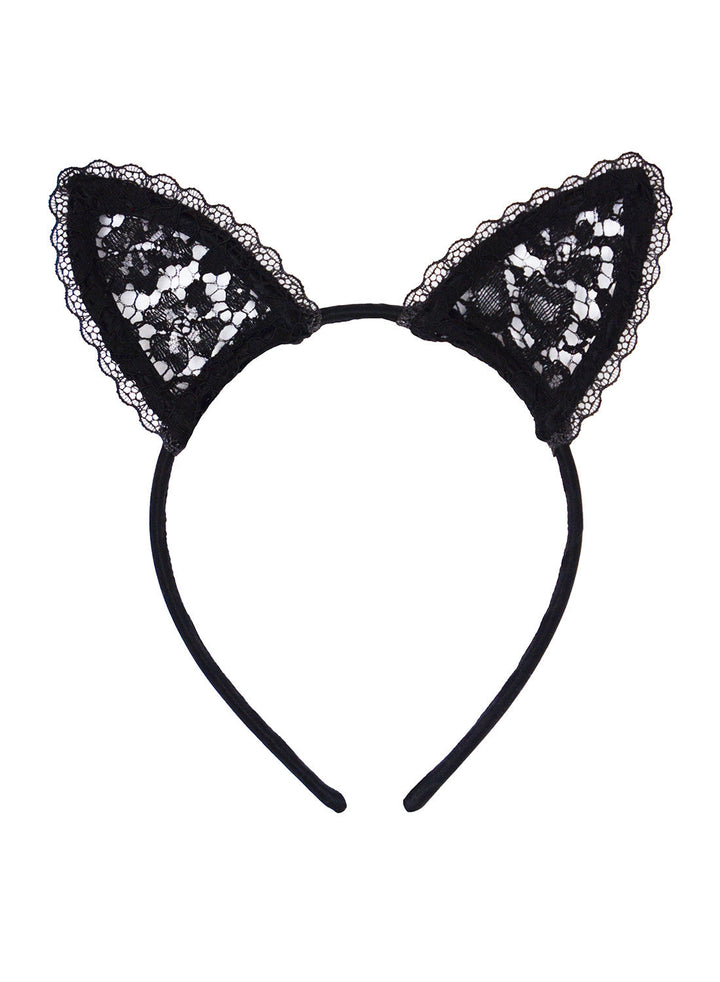 Fleur du Mal Lace Cat Ears AC0039
