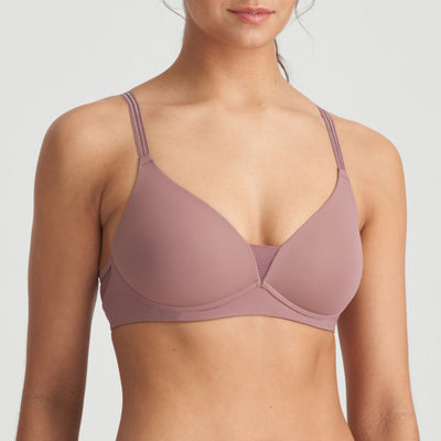 Marie Jo Louie Full Cup Wireless Satin Taupe 0122094