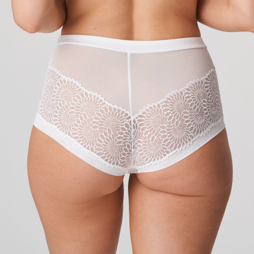 Primadonna Sophora High Waist Hotpant 0563182 White  XS-3XL