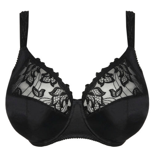 Primadonna Deauville Full Cup Bra Black 0161815 I - K Cup