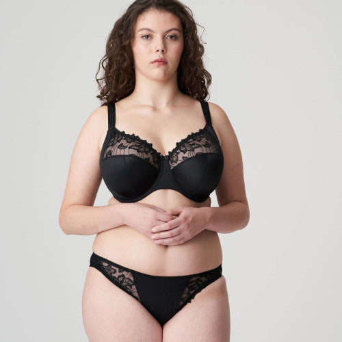 Primadonna Deauville Full Cup Bra Black 0161815 I - K Cup