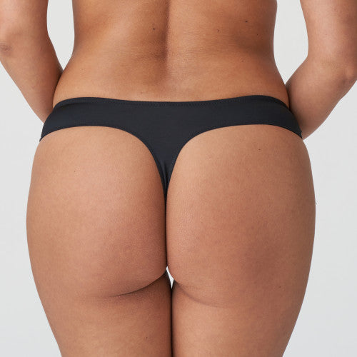 PrimaDonna East End Thong Black 0641930 XS - 2XL