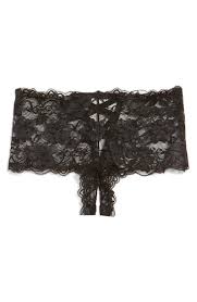 OH LÀ LÀ CHÉRI PARIS Crotchless Boy Short Black 2025